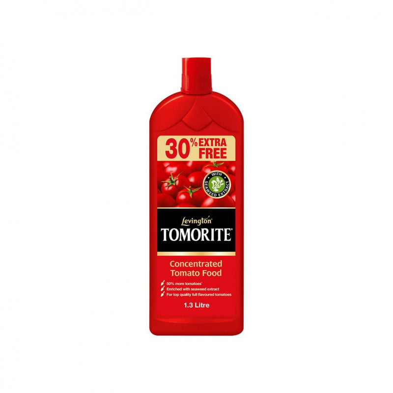 Levington Tomorite Concentrated Tomato Food - 1ltr + 30 - FERTILISER GRANULAR/SOLUBLE/LIQ - Beattys of Loughrea