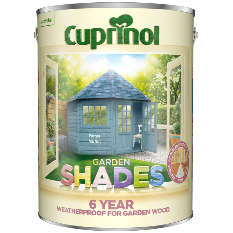 Cuprinol 5L Forget Me Not Garden Shades - VARNISHES / WOODCARE - Beattys of Loughrea