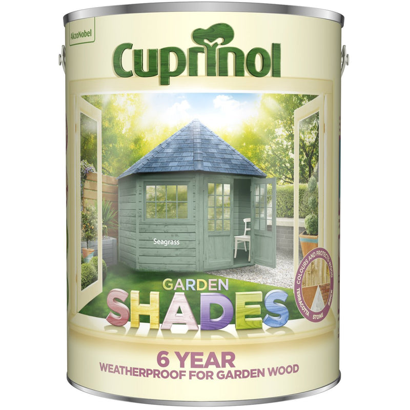 Cuprinol 5L Seagrass Garden Shades - VARNISHES / WOODCARE - Beattys of Loughrea