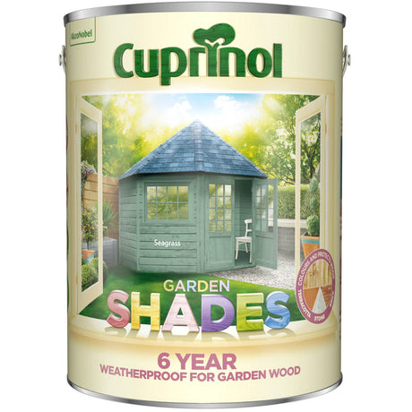 Cuprinol 5L Seagrass Garden Shades - VARNISHES / WOODCARE - Beattys of Loughrea