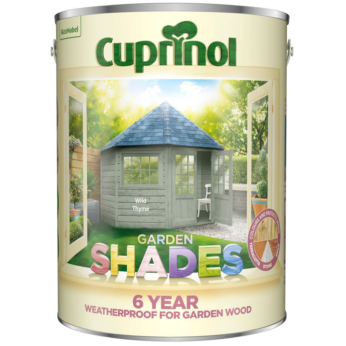 Cuprinol 5L Wild Thyme Garden Shades - VARNISHES / WOODCARE - Beattys of Loughrea