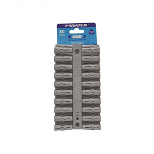 Rawlplug Uno Grey Plug - 80 Pack 10x36mm - RAWLPLUGS - Beattys of Loughrea
