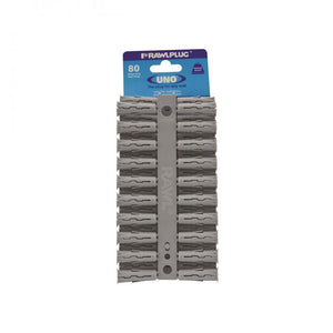 Rawlplug Uno Grey Plug - 80 Pack 10x36mm - RAWLPLUGS - Beattys of Loughrea