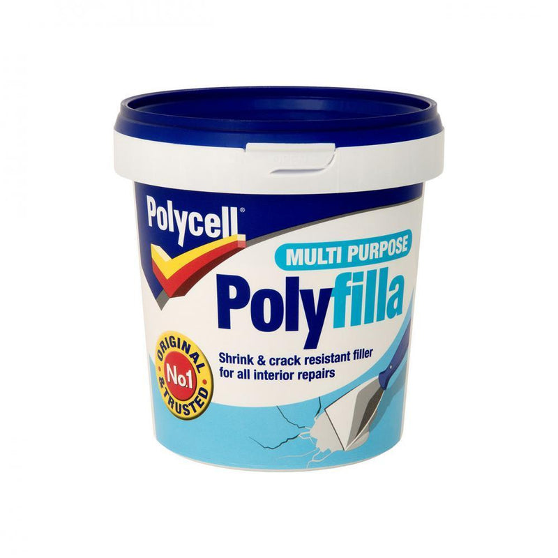 Polycell Multi-Propose Polyfilla Filler - 1kg - FILLER/PVA - Beattys of Loughrea