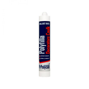 Polycell Decorators Caulk 380ml - White - FILLER/PVA - Beattys of Loughrea