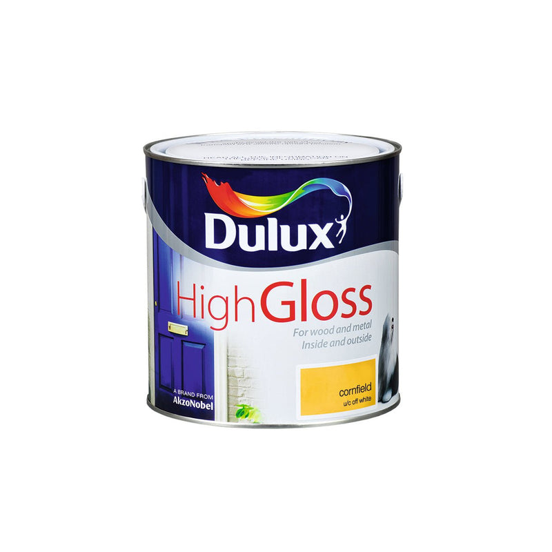 Gloss 2.5L Cornfield Dulux - READY MIXED - OIL BASED - Beattys of Loughrea