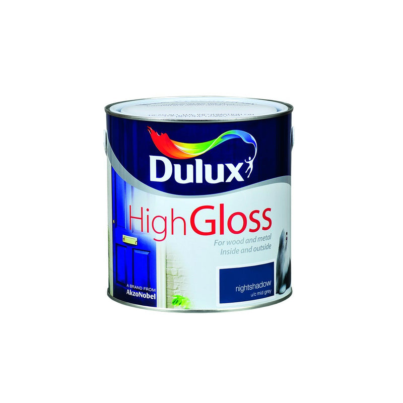 Gloss 2.5L Nightshadow Dulux - READY MIXED - OIL BASED - Beattys of Loughrea