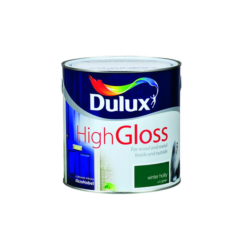Gloss 2.5L Winter Holly Dulux - READY MIXED - OIL BASED - Beattys of Loughrea