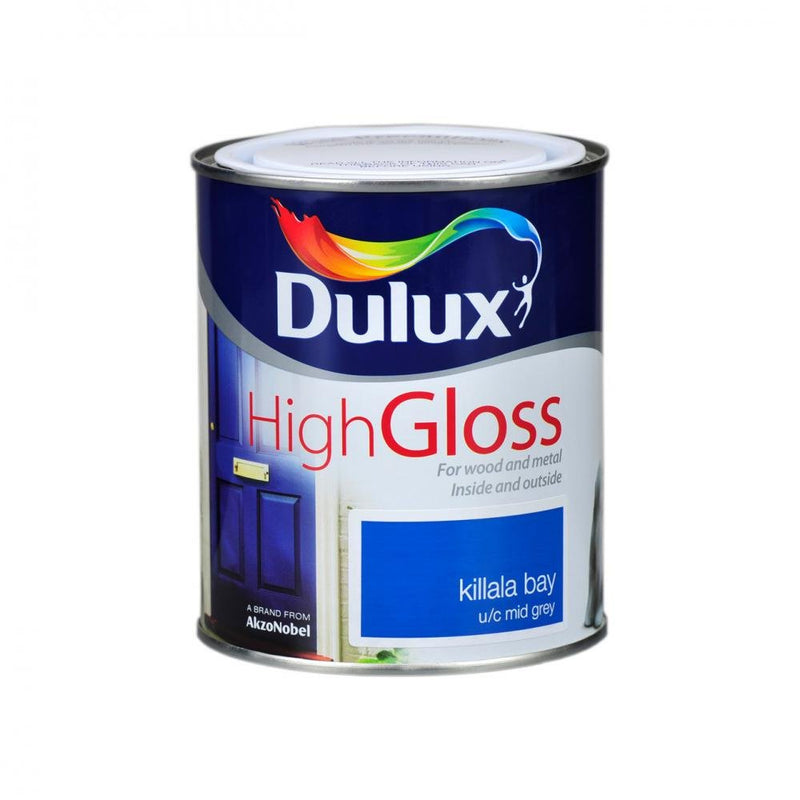 Dulux High Gloss Colour- 750ml KILALLA BAY - READY MIXED - OIL BASED - Beattys of Loughrea