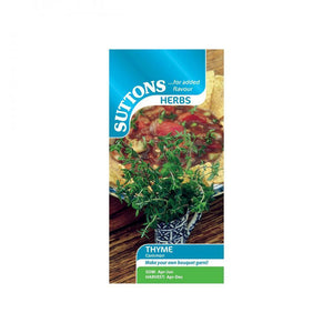 Suttons Herb Thyme Common 165583 - SEED VEG & FLOWER - Beattys of Loughrea