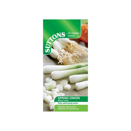 Suttons Spring Onion White Lisbon 173411 - SEED VEG & FLOWER - Beattys of Loughrea