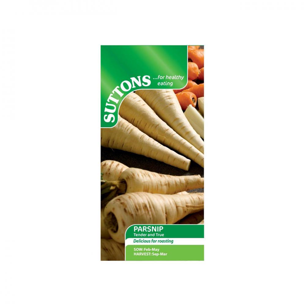 Suttons Parsnip Tender And True 175005 - SEED VEG & FLOWER - Beattys of Loughrea