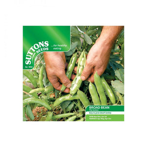 Suttons Broad Bean The Sutton Dwarf 194694 - SEED VEG & FLOWER - Beattys of Loughrea