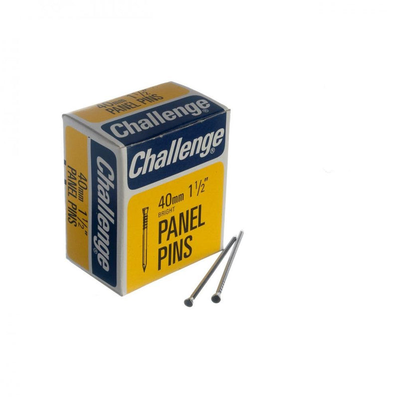 Challenge Zinc Plated Panel Pins - 1kg Box 20mm - PANEL PINS/TACKS - Beattys of Loughrea