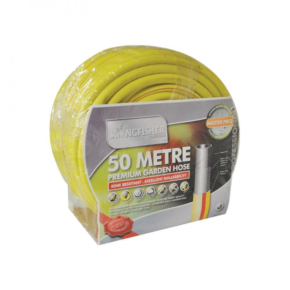 Garden Pro gold Yellow Reinforced Garden Hose - 50m - HOSE - Beattys of Loughrea