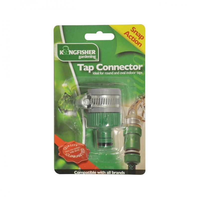 Kingfisher Snap Action Tap Connector - HOSE ACCESSORIES - Beattys of Loughrea