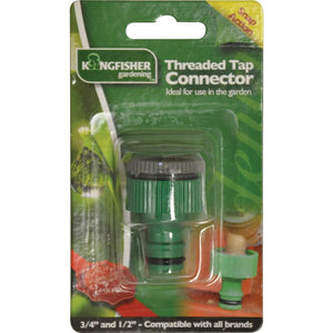 Kingfisher Threaded Tap Connector - HOSE ACCESSORIES - Beattys of Loughrea