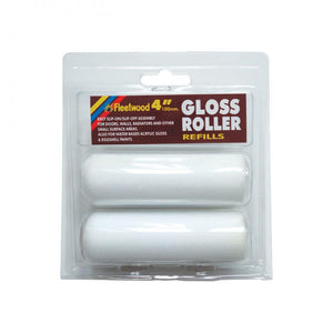 Fleetwood 4in Gloss Roller Sleeve - 2 Pack - ROLLERS/SLEEVES - Beattys of Loughrea