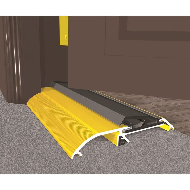 Exitex Gold Threshex Sill Door Seal - 17 x 80mm - DRAUGHT EXCLUDERS - Beattys of Loughrea