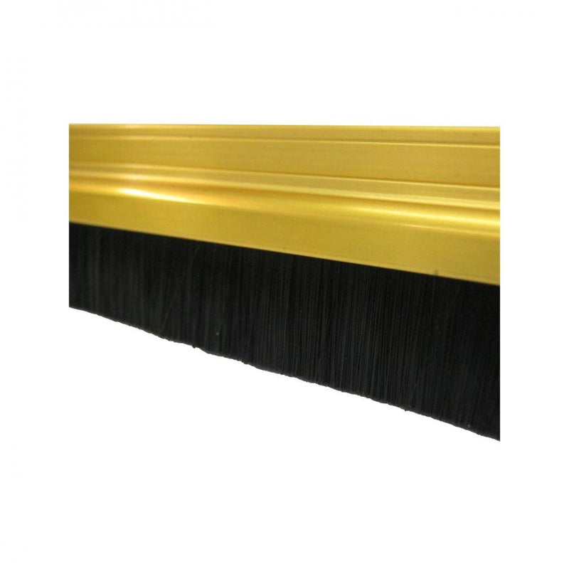 Exitex Gold Brush Strip Draught Excluder - DRAUGHT EXCLUDERS - Beattys of Loughrea