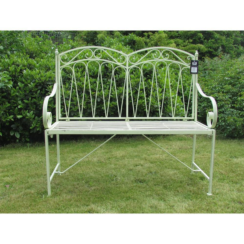 Romance 2 Seater Garden Bench - Green - BISTRO SET 2 PERSON - Beattys of Loughrea