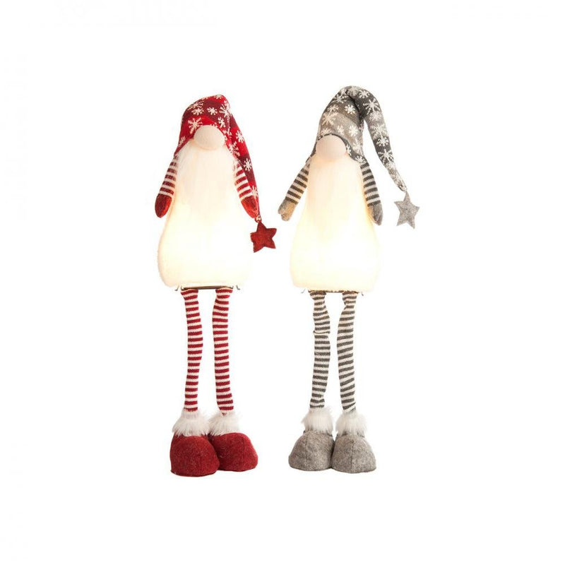 Light Up Standing Gonk with Snowflake Hat - 66cm - XMAS SOFT DECOS - Beattys of Loughrea