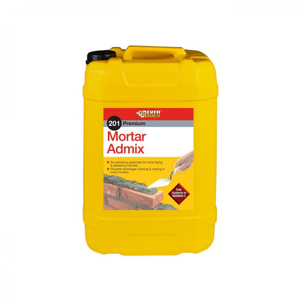 Everbuild 202 Mortar Admix Plasticiser - 25 Litre - CEMENT/PLASTER ADD MIX - Beattys of Loughrea