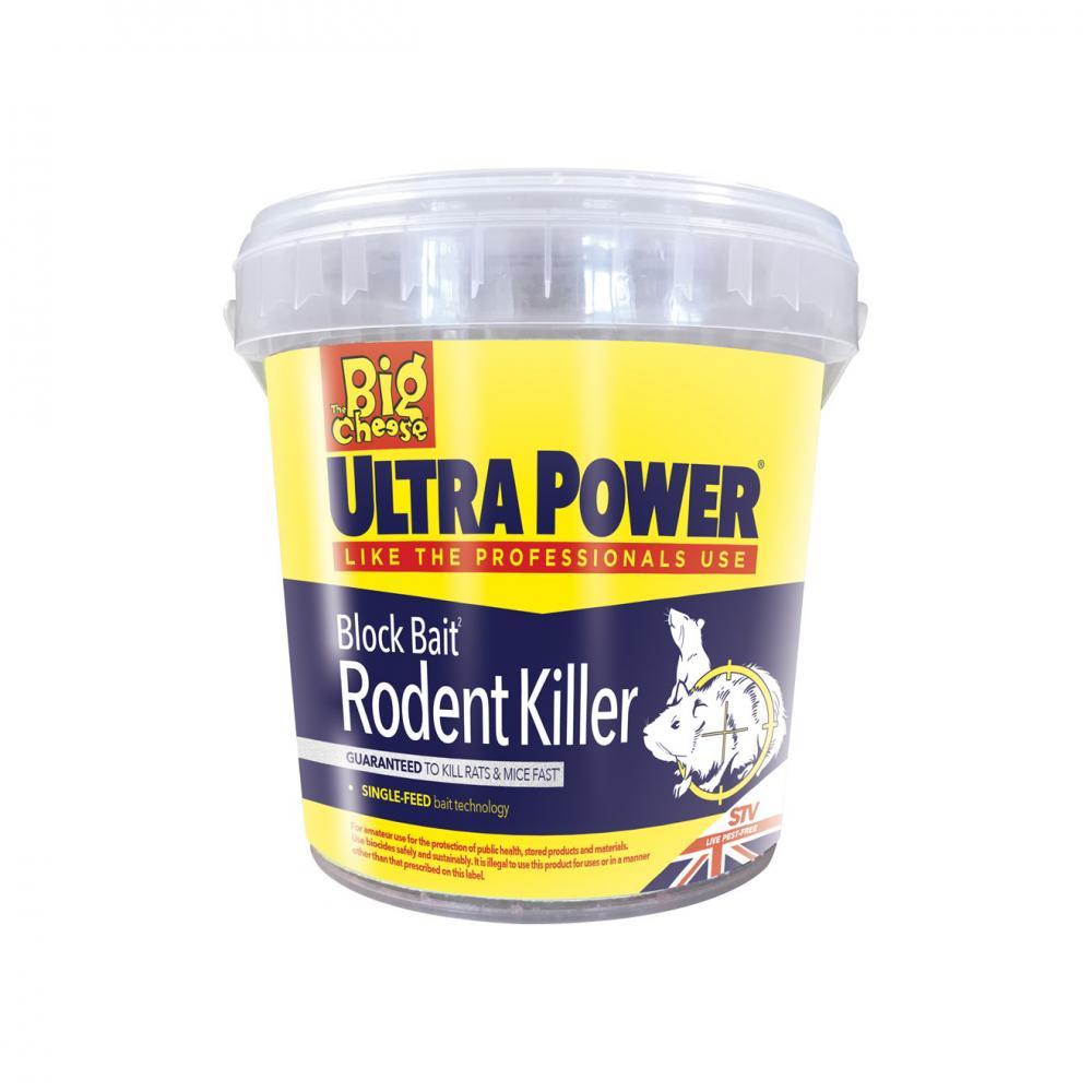 The Big Cheese Ultra Power Block Bait Rodent Killer Sta - VERMIN BAIT/TRAP/FLY SPRAY - Beattys of Loughrea