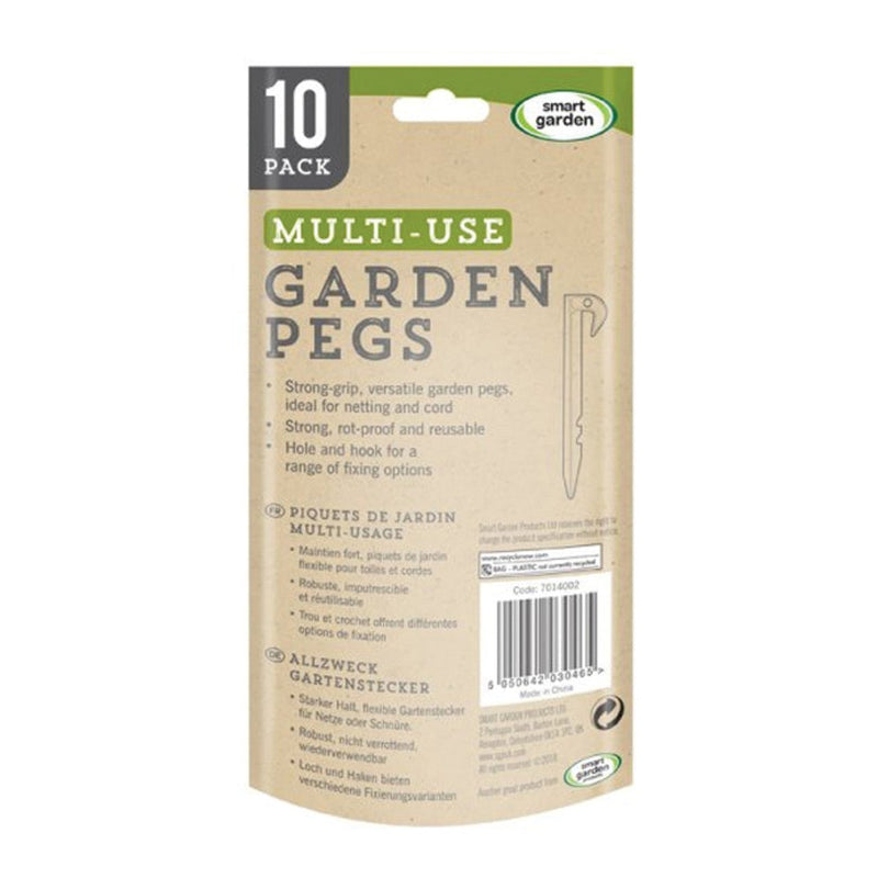 Multi-Use Garden Pegs- 10 Pack - GARDEN GLOVES ,APRONS, KNEE PADS, GARDEN PEGS - Beattys of Loughrea