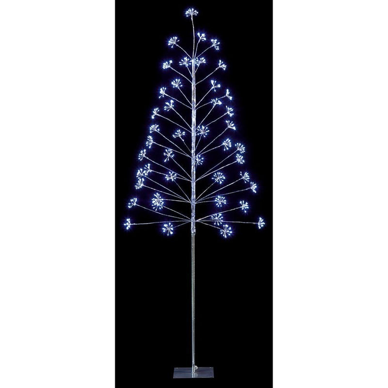 6ft Premier LED White Microbrights Christmas Tree - 180cm - XMAS TREE ARTIFICIAL - Beattys of Loughrea