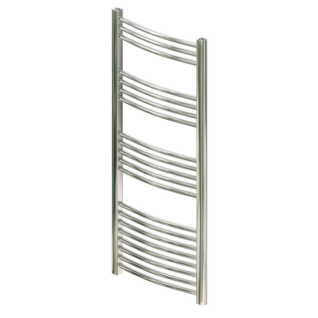 Chrome Straight Towel Warmer H 800mm x W 500mm BS2020 - RADIATORS (SC) SINGLE CONVECTOR - Beattys of Loughrea