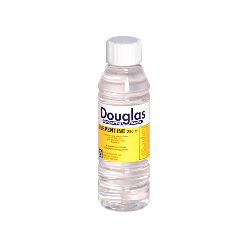 Douglas Genuine Turpentine - 250ml - WHITE SPIRIT/TURPS/TEAK/LINS - Beattys of Loughrea