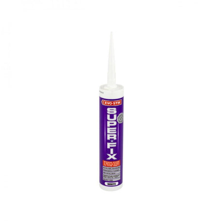 Evo-Stik Superfix Adhesive 290ml - White - MASTIC/SILICONE/ADH - Beattys of Loughrea