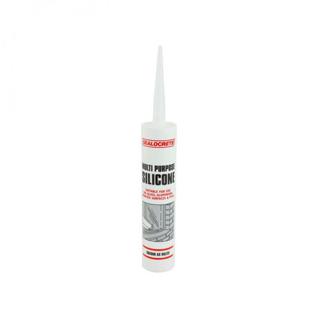 Sealocrete Multi-Purpose Silicone 280ml - Clear - MASTIC/SILICONE/ADH - Beattys of Loughrea