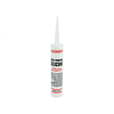 Sealocrete Multi-Purpose Silicone 280ml - Clear - MASTIC/SILICONE/ADH - Beattys of Loughrea