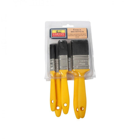 Varian Pure Bristle Paint Brush Set - 5 Piece - PAINT BRUSHES - Beattys of Loughrea
