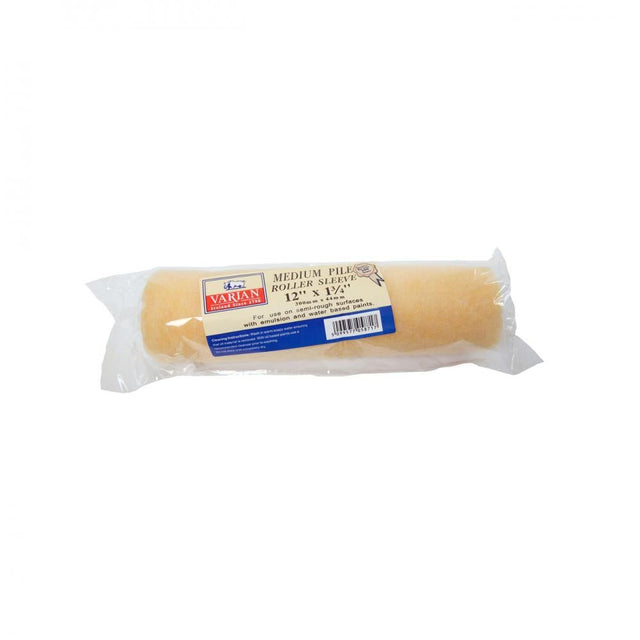 Varian Medium Pile Paint Roller Sleeve - 12in - ROLLERS/SLEEVES - Beattys of Loughrea