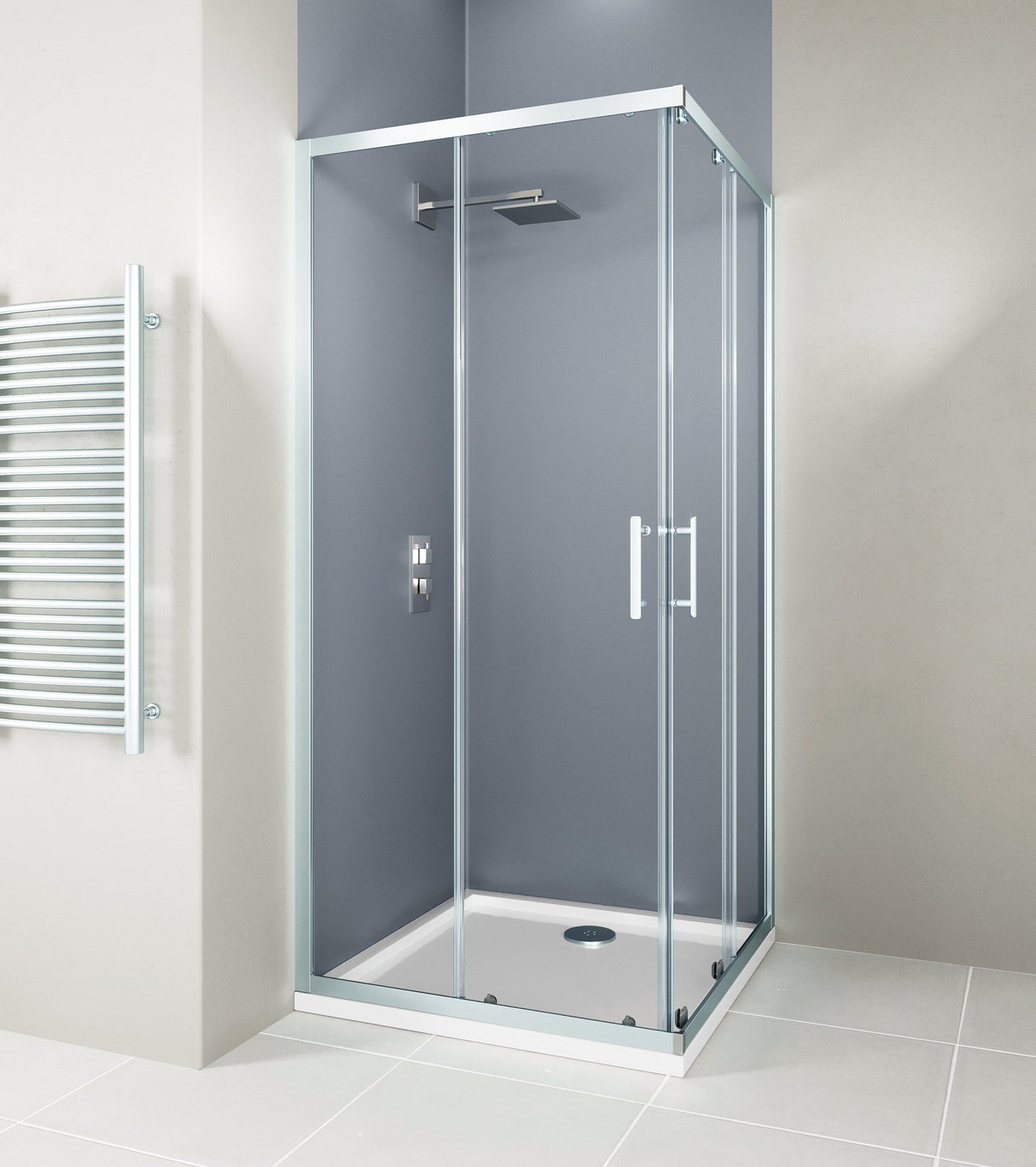 Flair Hydro ExpressCorner Entry 760mm - SHOWER DOORS - Beattys of Loughrea