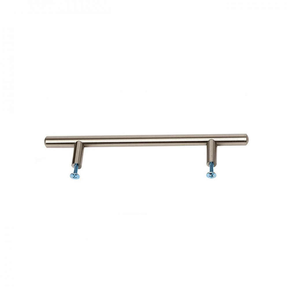 Phoenix T Bar Handle - Brushed Nickel - CABINET KNOBS - Beattys of Loughrea