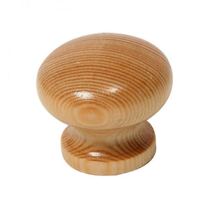 Phoenix Door Knob Prefinished - Pine - DOOR FURNITURE/VIEWERS - Beattys of Loughrea