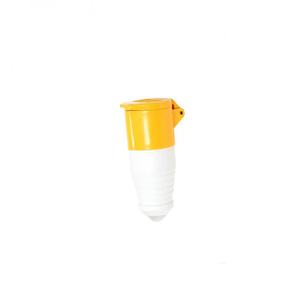 Phoenix Yellow Transformer Socket IP 44 - 110V - Beattys of Loughrea , www.beattys.ie