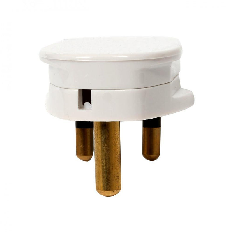 Phoenix Round Pin Plug Top - 5 Amp - SWITCHES - Beattys of Loughrea