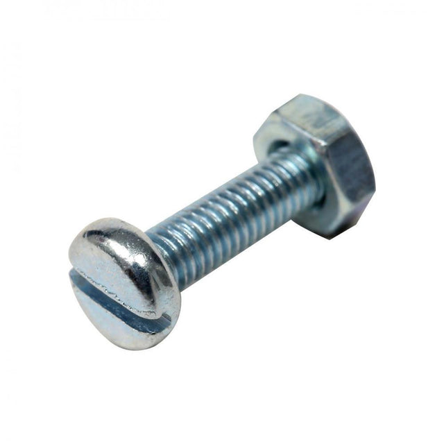Phoenix Bright Steel Pan Head Machine Screw 50mm - 4 Pa - POZI SCREWS/CAPS - Beattys of Loughrea