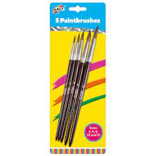 5 Paintbrushes - ART & CRAFT/MAGIC/AIRFIX - Beattys of Loughrea