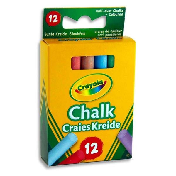 Crayola Chalk Coloured - ART & CRAFT/MAGIC/AIRFIX - Beattys of Loughrea