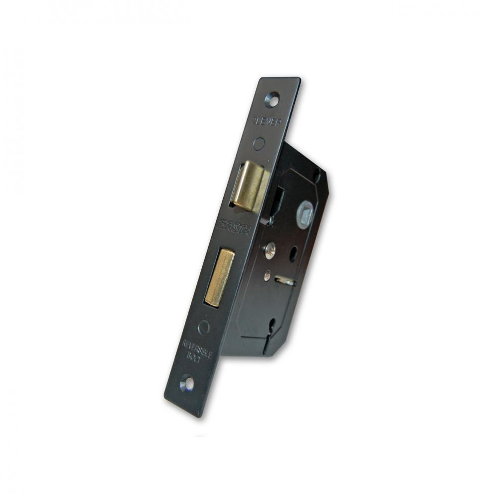 Basta 2 Lever Lock - Black - MORTICE LOCKS - Beattys of Loughrea
