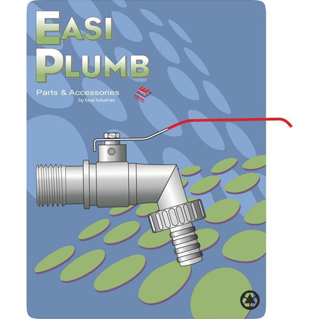 1/2In Lever Action Hose Union Bibcock EP12HUBC - INSULATOR FITTINGS - Beattys of Loughrea