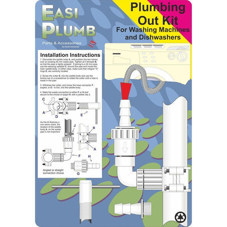 Self Cutting Plumbing Out Waste Kit Eppok - BALLCOCK/HOSE - Beattys of Loughrea