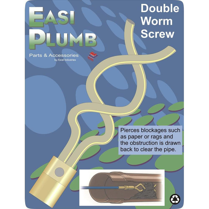 Sewer Rod Double Worm Screw EPTDWS - SINK & FLUE PLUNGERS - Beattys of Loughrea