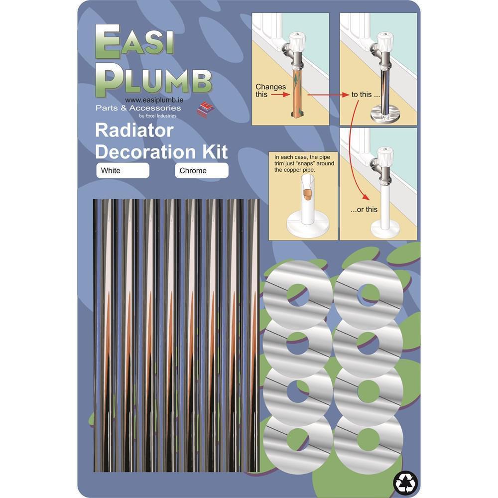 Radiator Decoration Kit Chrome 4 Rads EPRDK2 - TIMBER/LAMINATE ACCESSORIES - Beattys of Loughrea